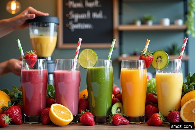 Wide Range of Healthy Smoothies